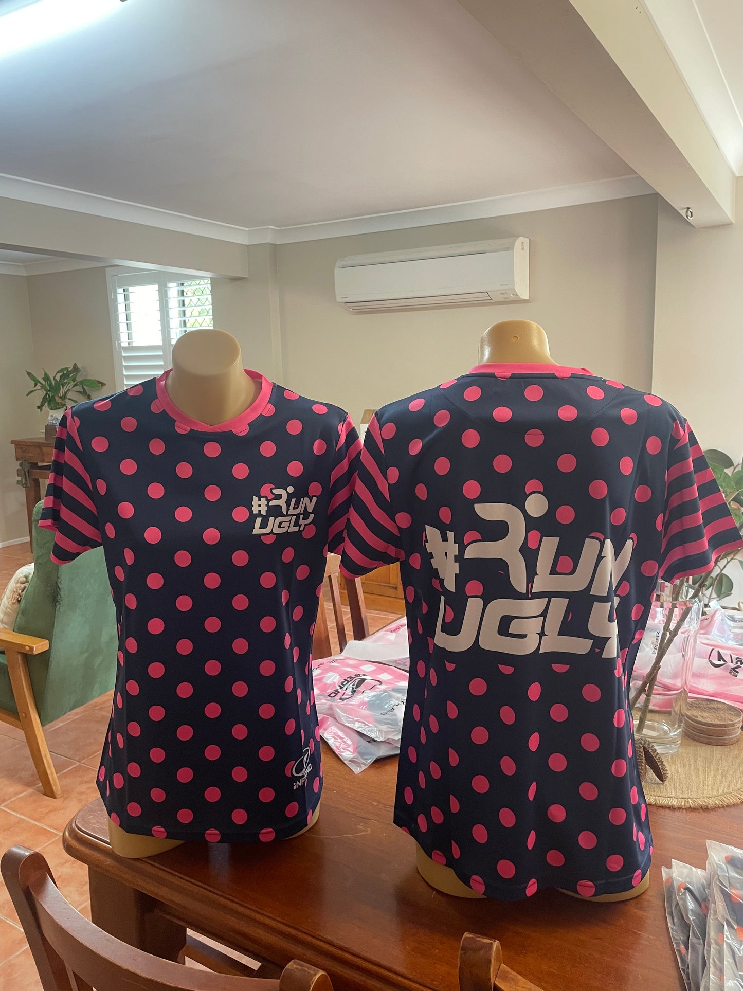 Tee-Shirt Pink Polka Dot