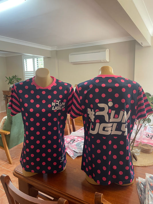 Tee-Shirt Pink Polka Dot